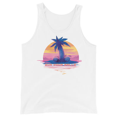 Classic Sun Your Balls Palm Tree Tank Top (With Text) - Unisex | SYBsun.com