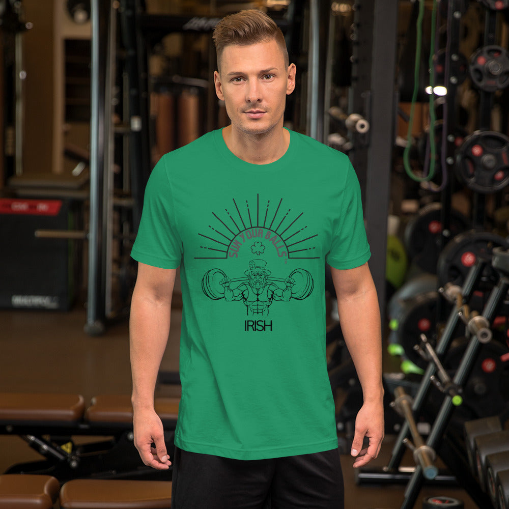 Irish Weightlifter - Unisex t-shirt |  SYBsun.com